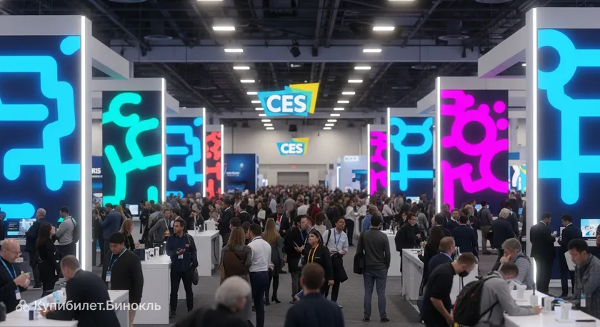 Международная выставка потребительской электроники CES 2026
