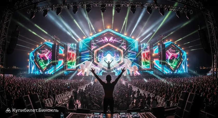 Фестиваль Electric Daisy Carnival (EDC) Mexico