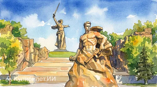 Мемориал героям Сталинградской битвы