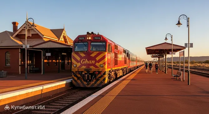 Железнодорожный вокзал Алис-Спрингс