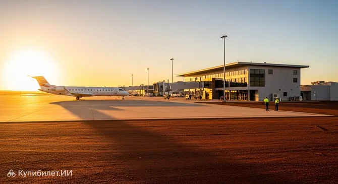 Аэропорт Кудайдери Майн (Гудай-Дарри Майн)