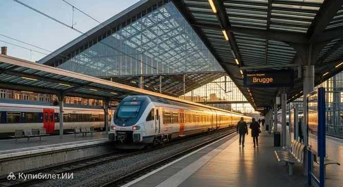 Железнодорожный вокзал Брюгге