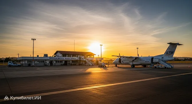 Аэропорт Сантрен-Маэстро Вилсон Фонсека