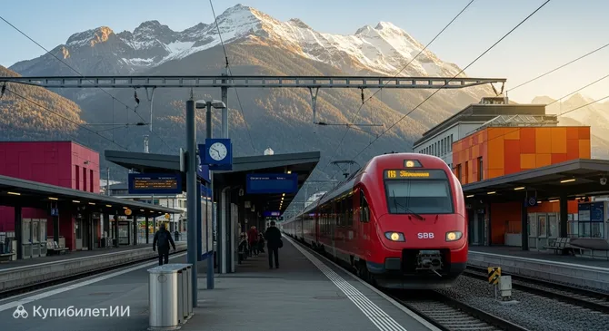 Железнодорожный вокзал Сьона