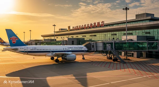 Международный аэропорт Чжоушуйцзы Далянь