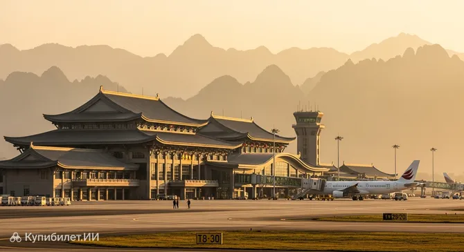Международный аэропорт Хуаншань Тунси