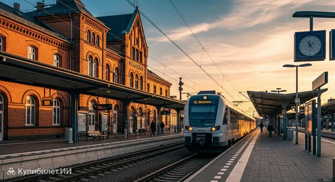 Железнодорожный вокзал Динслакен