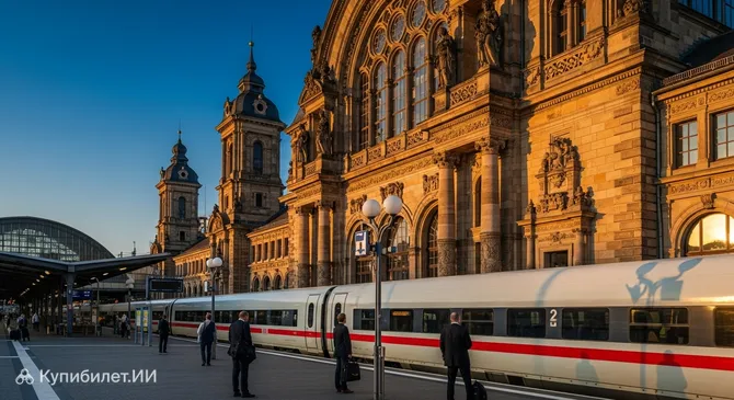 Айзенах главный вокзал