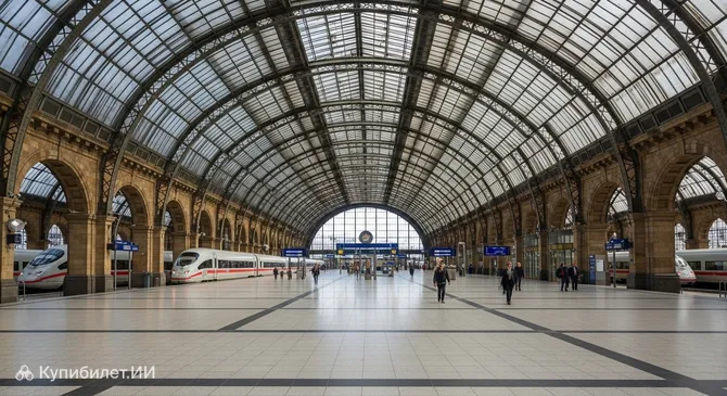 Железнодорожный вокзал Галле (Заале)