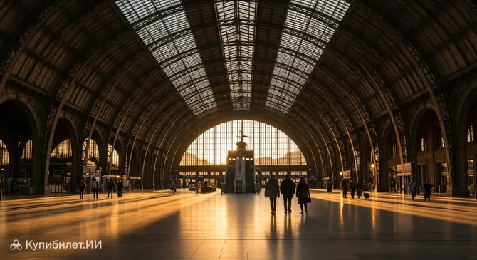 Лейпциг главный вокзал