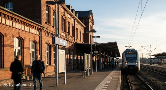 Железнодорожный вокзал Мёрса