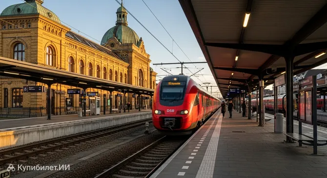 Железнодорожный вокзал Ольборга