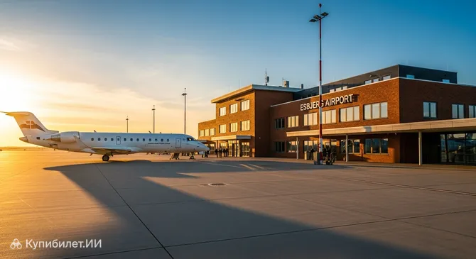 Аэропорт Эсбьерг