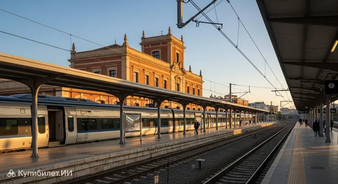 Железнодорожный вокзал Бадахос