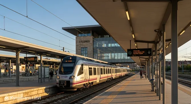 Железнодорожный вокзал Касерес
