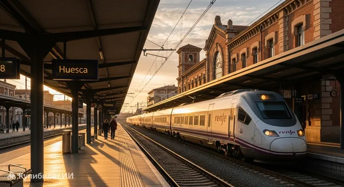 Железнодорожный вокзал Уэски