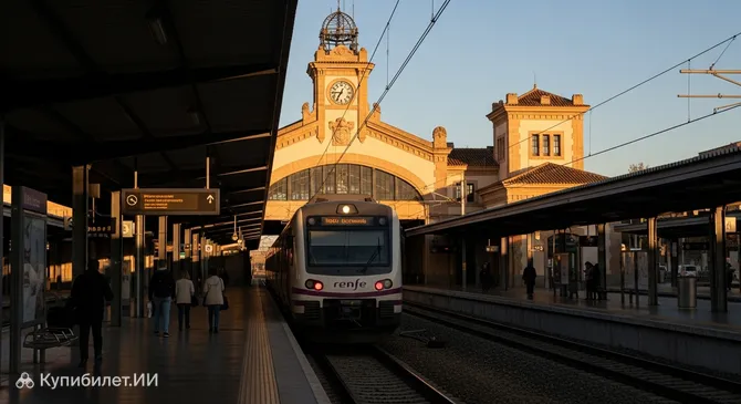 Железнодорожный вокзал Хаэна