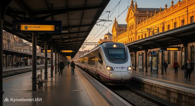 Железнодорожный вокзал Паленсии