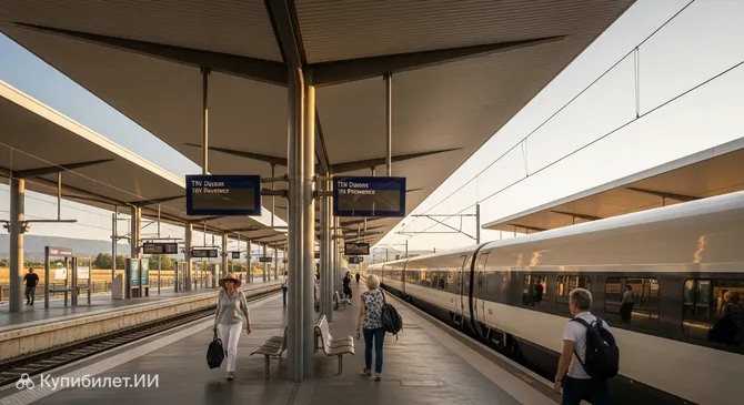 Вокзал Экс-ан-Прованс TGV