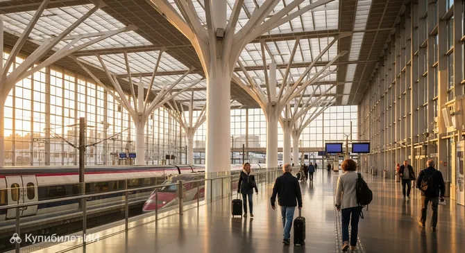 Железнодорожный вокзал Нант