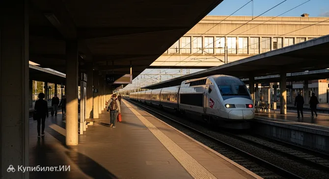 Железнодорожный вокзал Пуатье