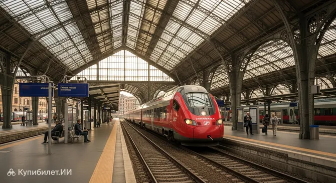 Станция Генуя Пьяцца Принчипе