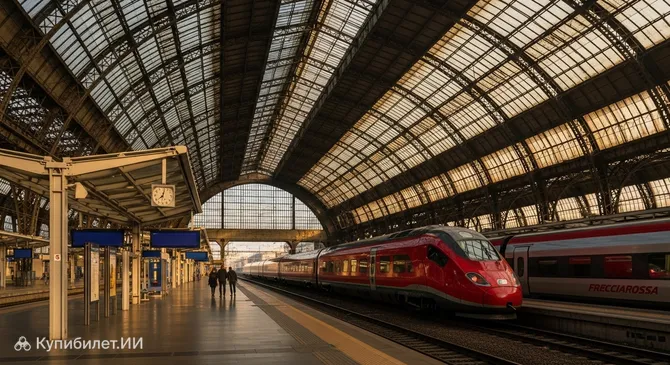 Миланский вокзал Чентрале
