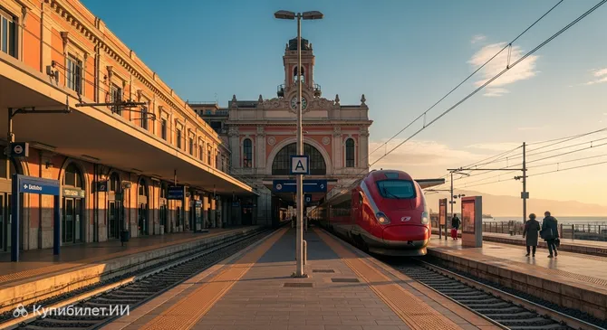 Железнодорожный вокзал Салерно