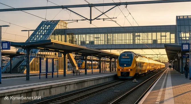 Железнодорожный вокзал Хилверсум