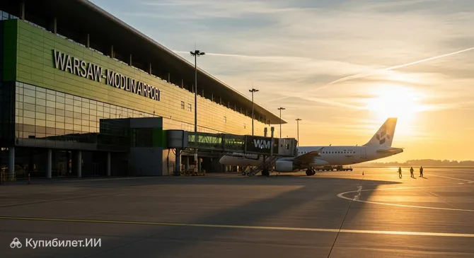 Аэропорт Варшава-Модлин