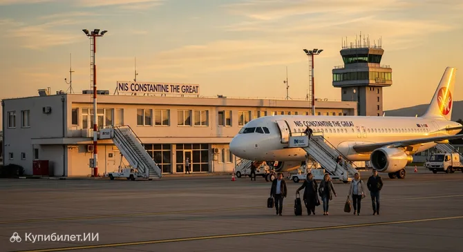 Аэропорт Ниш Константин Великий