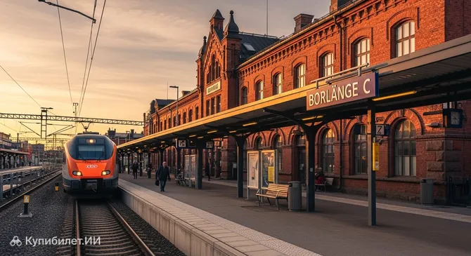 Железнодорожный вокзал Бурленге