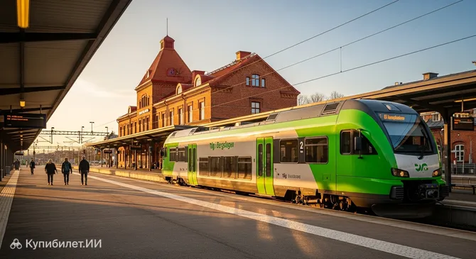 Фалун Центральный вокзал
