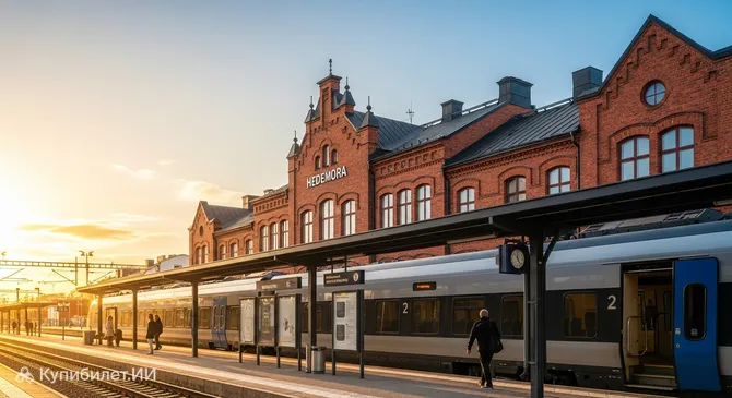 Хедемора вокзал