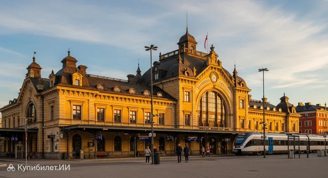 Железнодорожный вокзал Карлскруны