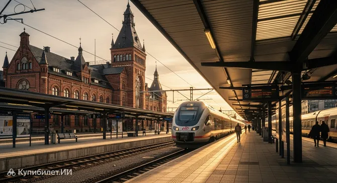 Лунд Центральный вокзал