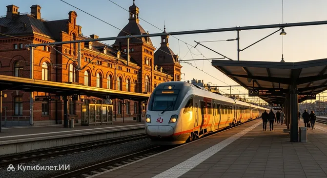 Центральный вокзал Норрчёпинга