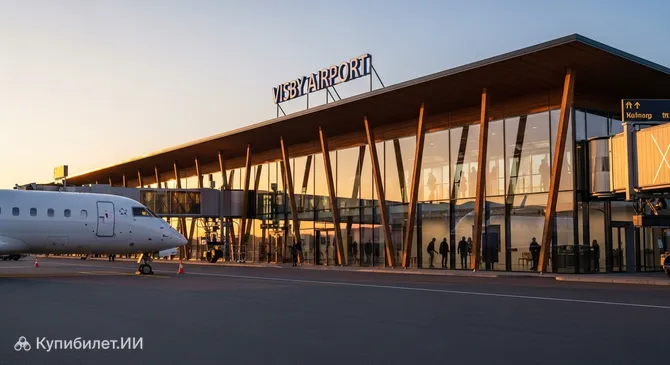 Аэропорт Висбю