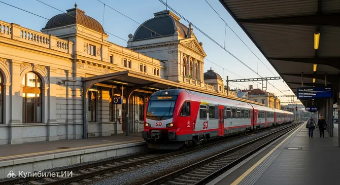 Железнодорожный вокзал Любляны