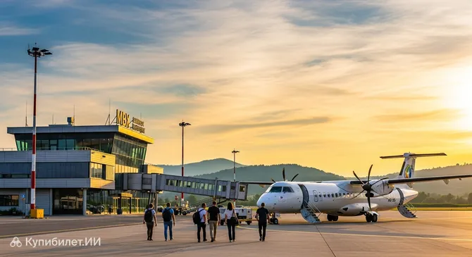 Международный аэропорт Марибор Эдвард Русьян