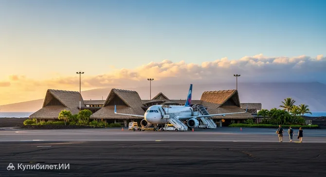 Международный аэропорт Кона в Кеахоле