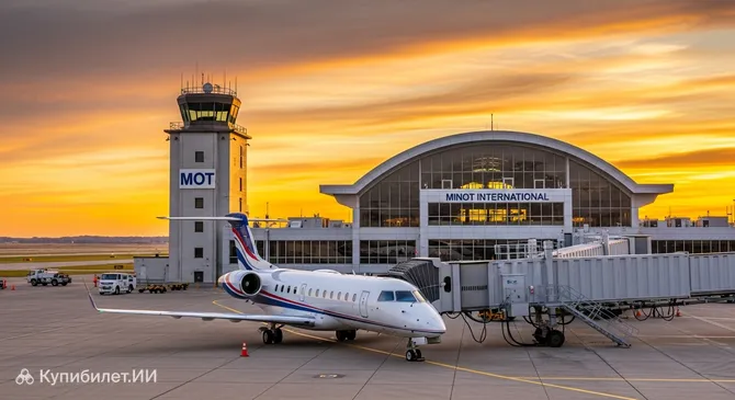 Международный аэропорт Майнот