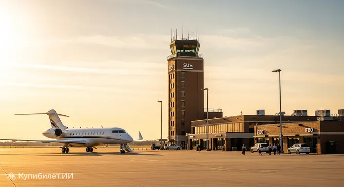 Аэропорт Спирит-оф-Сент-Луис