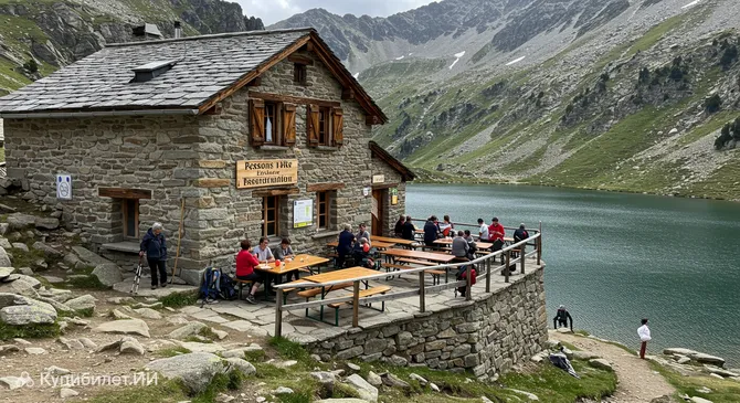 Рефугио у озера Пессонс