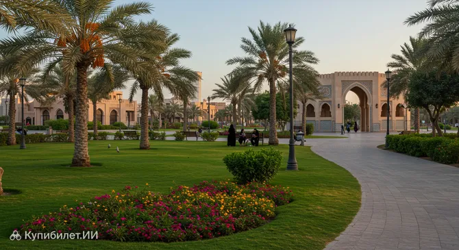 Женский парк Аль-Айн