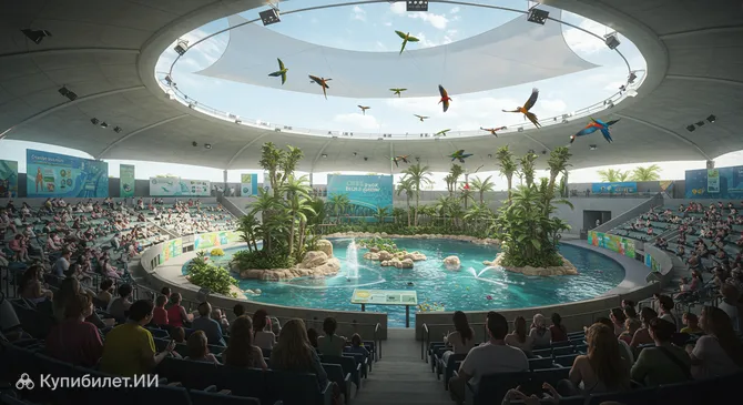 Дубайский дельфинарий