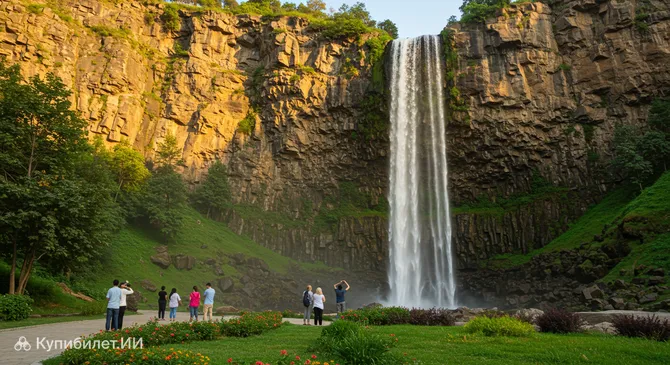 Хорфакканские водопады