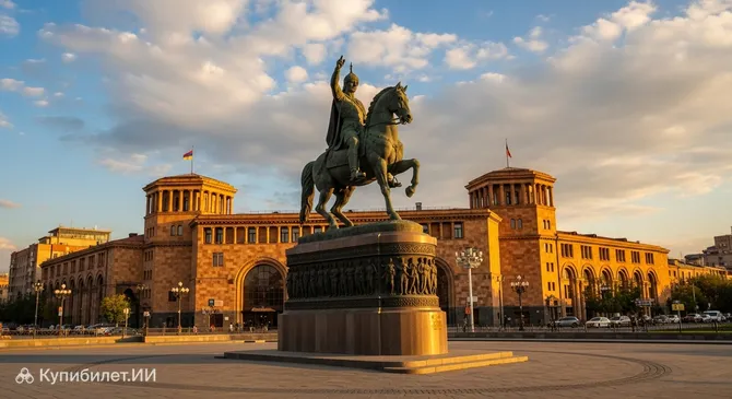 Памятник Давиду Сасунскому