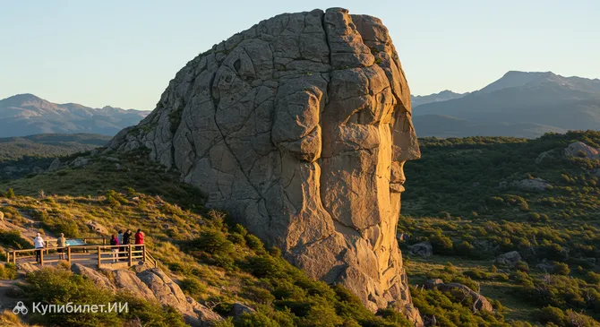 Голова индейца