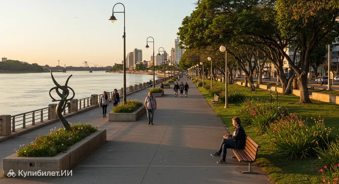Набережная Параны